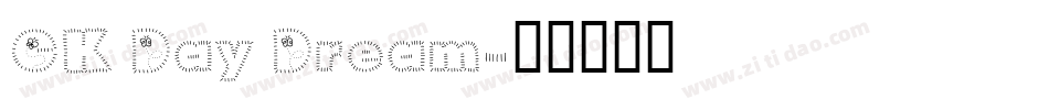 CK Day Dream字体转换
